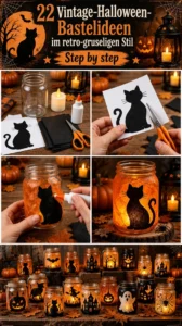 22 Vintage-Halloween-Bastelideen im retro-gruseligen Stil