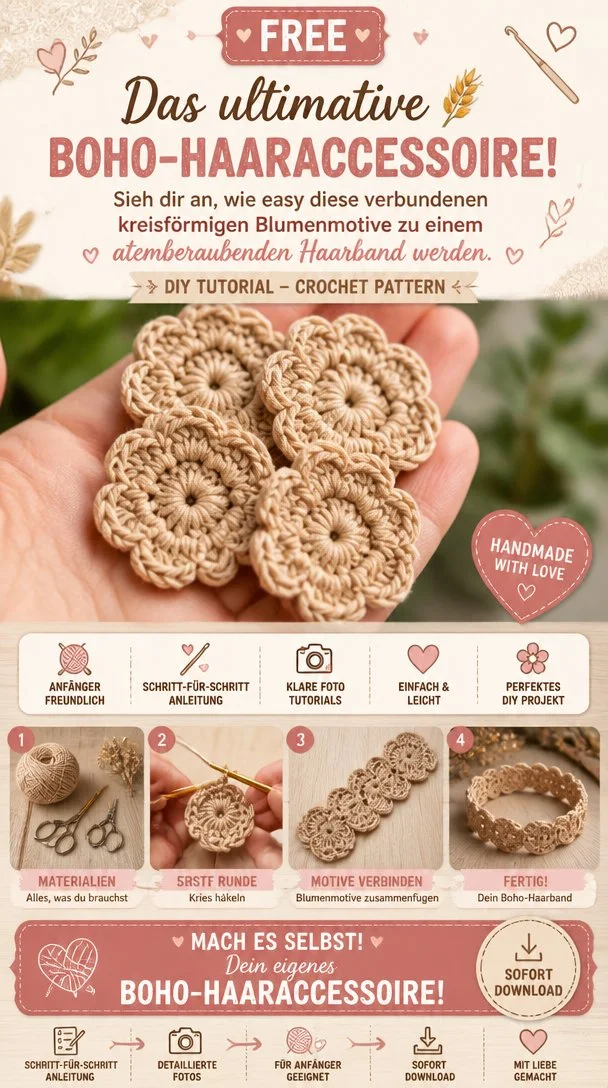 Ultimatives Boho-Haaraccessoire für einen angesagten Bohemian-Look