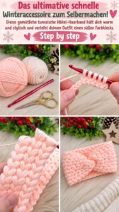 Schnelles Winteraccessoire häkeln