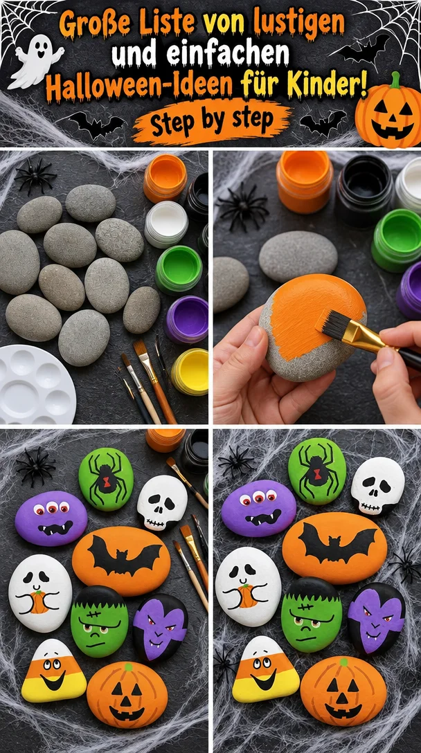 Halloween-Ideen für Kinder: große Liste