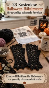 23 Kostenlose Halloween-Häkelmuster für gruselige saisonale Projekte