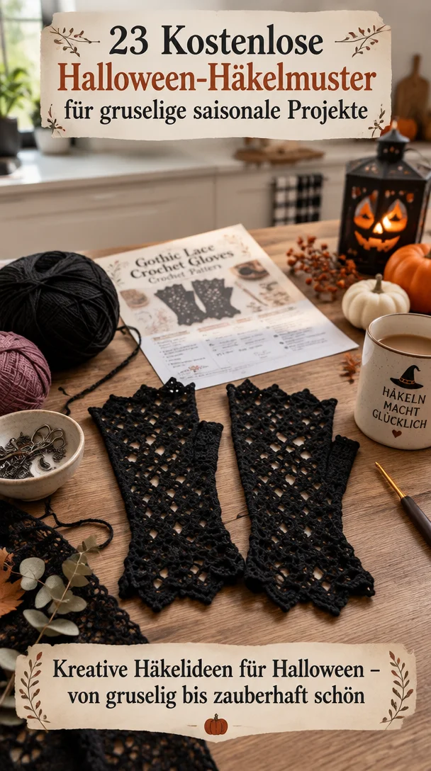 23 Kostenlose Halloween-Häkelmuster für gruselige saisonale Projekte