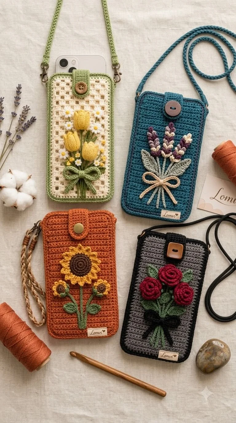 Häkelhandytasche Kostenlose Anleitungen